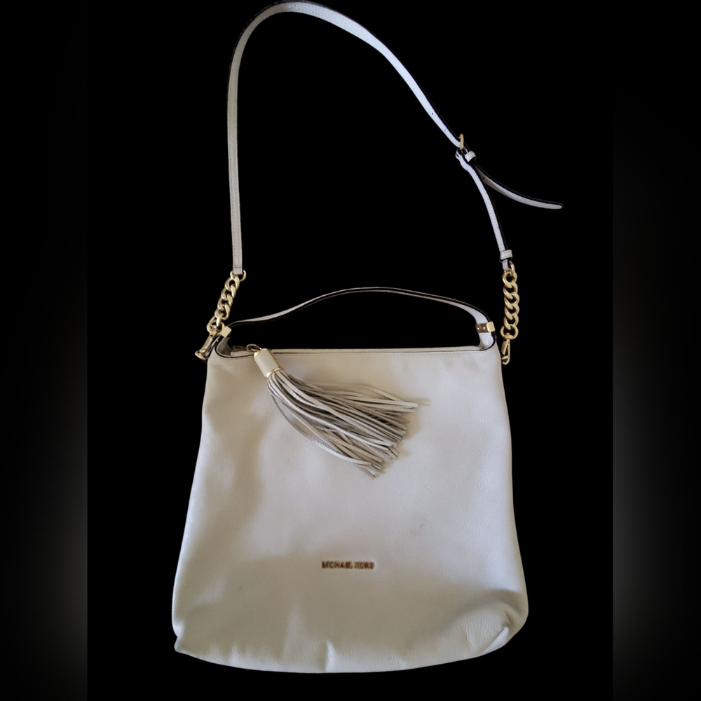 Michael Kors White Shoulder Bag